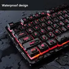 ست کیبورد و موس و هدفون گیمینگ RGB برند 198i مدل K59 - شمرون شاپ