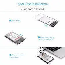 قاب اکسترنال هارددیسک 2.5 اینچی USB 3.0 اوریکو مدل 2139U3 - شمرون شاپ