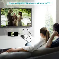 مبدل USB-C به HDMI /USB-C چویتک مدل HUB-M03 - شمرون شاپ