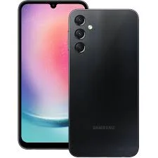 گوشی موبايل سامسونگ مدل Galaxy A24 ظرفیت 128 گیگابایت رم 6گیگابایت (مشکی) به همراه گلس