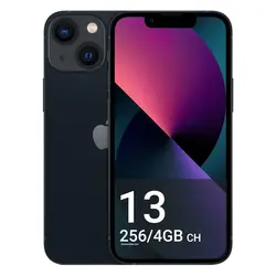 آیفون 13 (256)  (مشکی) black- (گارانتیch) به همراه گلس