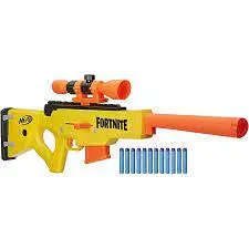 تفنگ اسباب بازی NERF BASR-L از بازی فورتنایت - شمرون شاپ