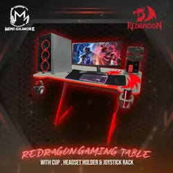 میز گیمینگ ردراگون Redragon Gaming Desk Pro GD100 - شمرون شاپ