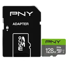 کارت میکرو اس دی PNY Elite به همراه آداپتور - 128 گیگابایت - شمرون شاپ