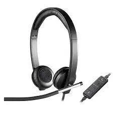 هدست باسیم لاجیتک مشکی Headset Gaming Logitech H650e Stereo - شمرون شاپ