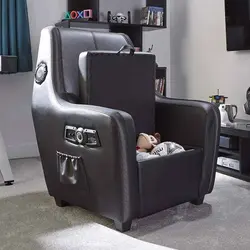 مبل گیمینگ ایکس راکر X Rocker Gaming Sofa Premier Maxx