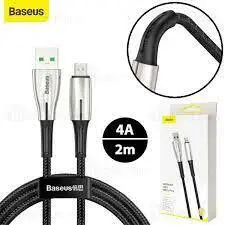 کابل میکرو یو اس بی بیسوس Baseus Waterdrop CAMRD-C01 توان 4 آمپر و طول 2 متر - شمرون شاپ