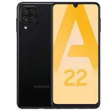 سامسونگ گلکسی4G A22 ظرفیت 128 گیگ رم 4 گیگ (مشکی)-Samsung Galaxy A22 128GB 4G (Black) به همراه گلس - شمرون شاپ