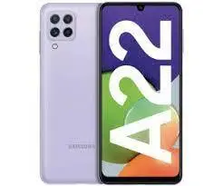 سامسونگ گلکسی4G A22 ظرفیت 128 گیگ رم 6 گیگ (بنفش)-Samsung Galaxy A22 128GB 4G (Violet) به همراه گلس - شمرون شاپ