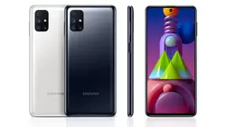 سامسونگ گلکسی M51 ظرفیت 128 گیگ- 8 گیگ رم (آبی)-Samsung Galaxy M51 128GB (Blue) به همراه گلس - شمرون شاپ