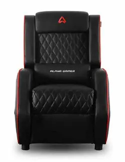 مبل گیمینگ مشکی Gaming Sofa Alpha Gamer Terion Black