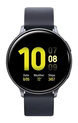 گلکسی واچ اکتیو 2 سامسونگ نسخه 44 میلیمتری (نقره ای )-Samsung Galaxy watch Active 2 44mm (Silver) - شمرون شاپ