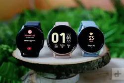 گلکسی واچ اکتیو 2 سامسونگ نسخه 44 میلیمتری ( رز گلد )-Samsung Galaxy watch Active 2 44mm (Rose)