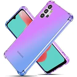 سامسونگ گلکسی A32 ظرفیت 128 گیگ 5G (سفید آبی بنفش)-Samsung Galaxy A32 128GB 5G (White Blue Violet) به همراه گلس - شمرون شاپ