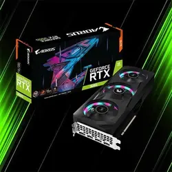 کارت گرافیک گیگابایت Graphics GIGABYTE AORUS RTX 3060 ELITE 12G - شمرون شاپ