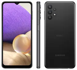 سامسونگ گلکسی A32 ظرفیت 128 گیگ- 6 گیگ رم- 4G (مشکی)-Samsung Galaxy A32 128GB 4G (Black) به همراه گلس - شمرون شاپ