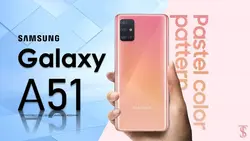 سامسونگ گلکسی A51 ظرفیت 128 گیگ- 6 گیگ رم (صورتی)-Samsung Galaxy A51 128GB (Pink) به همراه گلس - شمرون شاپ