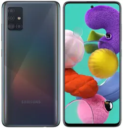 سامسونگ گلکسی A51 ظرفیت 256 گیگ- 8 گیگ رم (مشکی)-Samsung Galaxy A51 256GB (Black) به همراه گلس - شمرون شاپ
