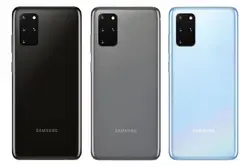 سامسونگ گلکسی S20 پلاس 128GB 5G(آبی)-Samsung Galaxy S20 plus 5G 128GB Mobile Phone (Blue) به همراه گلس - شمرون شاپ