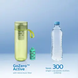 بطری تصفیه آب شیائومی Philips Go Zero Active Adventure Water Hetention Bottle -
