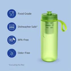 بطری تصفیه آب شیائومی Philips Go Zero Active Adventure Water Hetention Bottle -