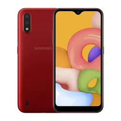 سامسونگ گلکسی A01 کور ظرفیت 16 گیگ -1 گیگ رم (قرمز)-Samsung Galaxy A01 Core 16GB (Red) به همراه گلس - شمرون شاپ