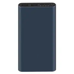 پاوربانک شیائومی 10000 میلی آمپر دو پورت نسخه جدید مدل – Xiaomi Powerbank 10000 PLM13ZM