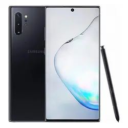 سامسونگ گلکسی نوت 10 پلاس (مشکی)-Samsung Galaxy Note 10 Plus (Black) به همراه گلس - شمرون شاپ