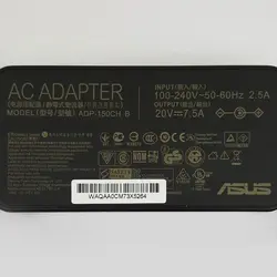 آداپتور لپ تاپ ایسوس 20V 7.5A سوزن دار-اورجینال 6*ASUS 3.7mm