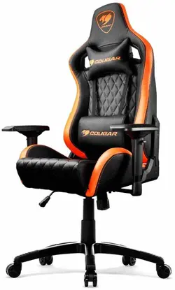 صندلی گیمینگ کوگار نارنجی Gaming Chair Cougar Armor S