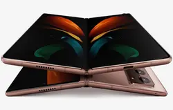 سامسونگ گلکسی زد فولد 2 (5G برنز) - Samsung Galaxy Z FOLD 2 (5G Bronze) به همراه گلس - شمرون شاپ