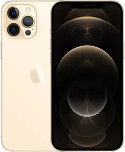 آیفون 12 پرومکس ظرفیت 128گیگ (طلایی) -(Iphone 12 pro max 128GB (Gold به همراه گلس - شمرون شاپ