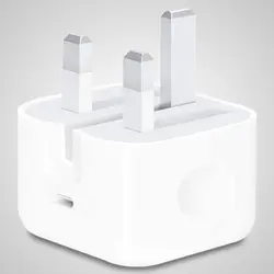 آداپتور اورجینال USB-C اپل مناسب برای آیفون و آیپد 20 وات-Apple 20W USB-C Power Adapter - شمرون شاپ