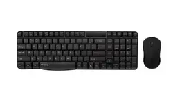 کیبورد و موس بی سیم رپو Keyboard and Mouse Rapoo X1810s - شمرون شاپ