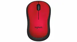 ماوس بی سیم لاجیتک Mouse Logitech M220 (قرمز) - شمرون شاپ