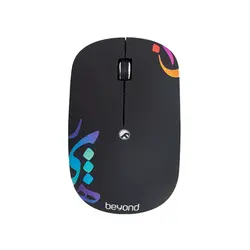 ماوس وایرلس بیاند با پد Wireless Mouse Beyond BMP-200 - شمرون شاپ ماوس وایرلس بیاند Wireless Mouse Beyond BMP-200