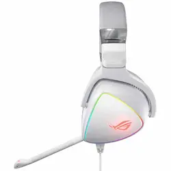 هدست مخصوص بازی ایسوس Headset Gaming Asus ROG Delta White Edition - شمرون شاپ