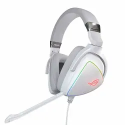 هدست مخصوص بازی ایسوس Headset Gaming Asus ROG Delta White Edition - شمرون شاپ