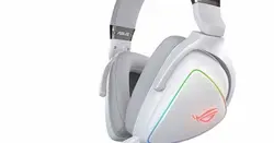 هدست مخصوص بازی ایسوس Headset Gaming Asus ROG Delta White Edition - شمرون شاپ