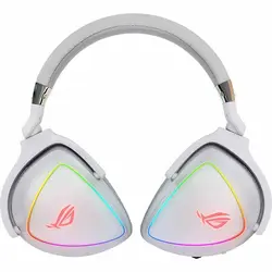 هدست مخصوص بازی ایسوس Headset Gaming Asus ROG Delta White Edition - شمرون شاپ