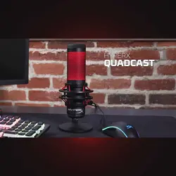 میکروفن هایپرایکس Microphone Hyper X QuadCast - شمرون شاپ