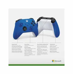 دسته ایکس باکس Xbox Series X Controller Shock Blue آبی رنگ - شمرون شاپ