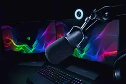 میکروفون استریم ریزر Microphone Razer Seiren Elite - شمرون شاپ