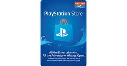 گیفت کارت پلی استیشن 40 دلار آمریکا PSN Giftcard USA 40