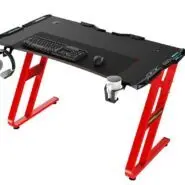 میز گیمینگ بلک ولف Black Wolf Gaming Desk BWGD-F1 Blue آبی