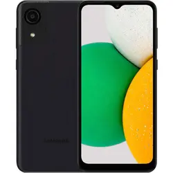 گوشی موبایل سامسونگ مدل Galaxy A03 Core SM-A032F/DS دو سیم‌ کارت ظرفیت 32 گیگابایت و رم 2 گیگابایت (مشکی) به همراه گلس