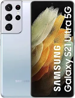 سامسونگ گلکسی S21 اولترا  256گیگ 5G (نقره ای)-Samsung Galaxy S21 Ultra 5G 256GB Mobile Phone( Silver) به همراه گلس