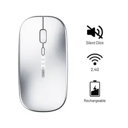 ماوس Inphic M1P بی سیم نقره ای - شمرون شاپ