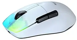 ماوس Roccat KONE PRO AIR RGB بی سیم سفید - شمرون شاپ