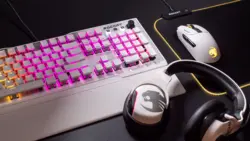 کیبورد Roccat Vulcan 122 AIMO مکانیکال (Tea axis) - شمرون شاپ